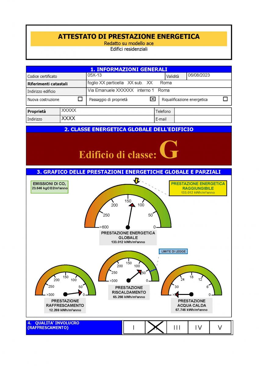 Certificazione Energetica Appartamento Certificazione Energetica Appartamento